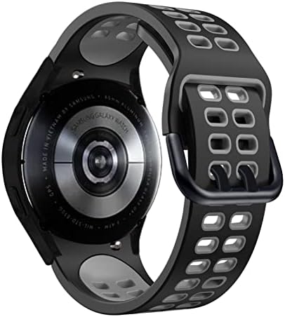 WTUKMO 20 mm bez praznina Službeni silikonski remen za Galaxy Watch 4 Classic 46 42 mm/sat44 44 mm 40 mm satova zakrivljena krajnja