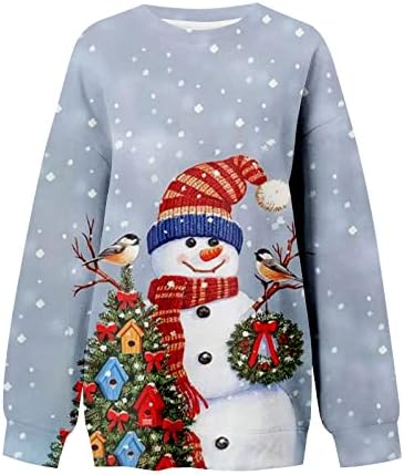 Safeydaddy Womens 1/4 zip pulover dukserica, ležerni kabelski pleteni džemper za žene tiskane majice pulover dugih rukava