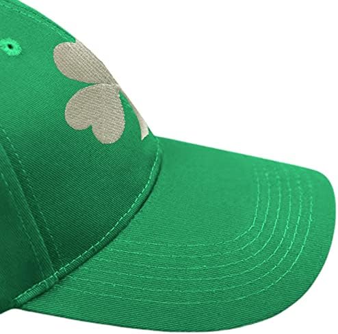 lycycse St Patricks Day Shamrock Hat irski djetelina bejzbol kapica podesivi kamiondžijski šeširi zeleni dan sretni šešir St Patrick