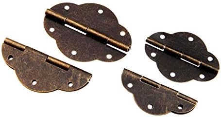 Hardverski šarki zglobovi 10pcs Antička bronca 4634 mm 5642 mm ormarići Zglobovi vrata Dodirni šarke namještaj za namještaj drvene