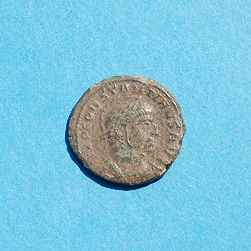 Roman Konstantin I car 306 do 337 AD, dvije pobjede, Vota PR 5 Brončani novčić vrlo dobro