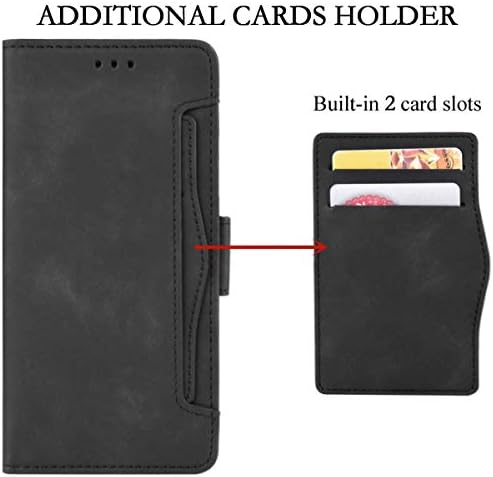 Torbica HualuBro TCL 20L, Magnetska zaštita cijelog tijela, šok-dokaz kožna torbica-novčanik s gornjim poklopcem i držačem za kartice