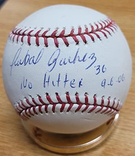 Anibal Sanchez No-Hitter 9/6/06 Autografirani službeni baseball Major League