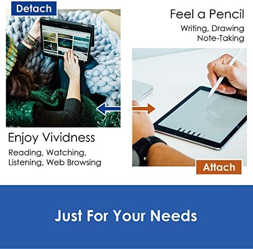 Elecom odvojiva olovka osjećaj zaslona zaslon, tehnologija nano usisavanja za višekratnu upotrebu, za 10,9 inčni iPad Air, iPad Pro