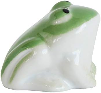 Kreativna koo-op figurica keramičke žabe, zelena