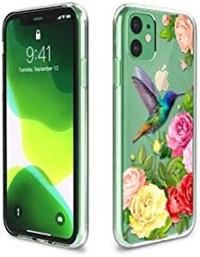 Caidan futrola kompatibilna s iPhoneom 14 13 12 Pro Max Clear X XR XS 11 Hummingbird SE 3 2 6S 6 7 8 Plus Roses Galaxy S23 S22 S10