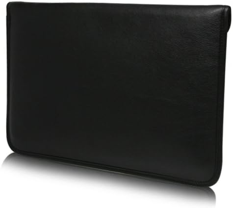 Kutija za kutiju za Samsung Notebook 7 Spin 13.3 - Elitna kožna messenger vrećica, sintetička kožna koferna omotnica dizajn - Jet Black