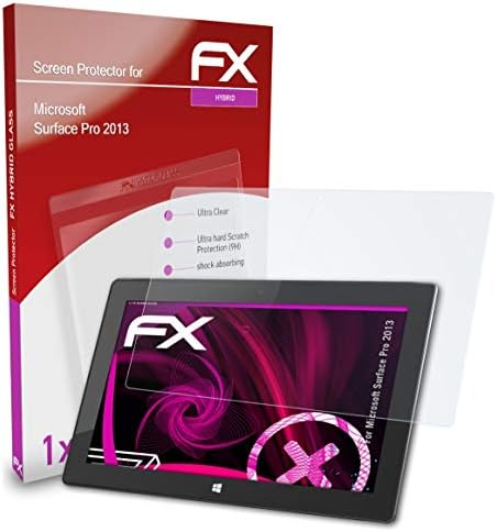 ATFOLIX plastično staklo zaštitni film kompatibilan s Microsoft Surface Pro 2013 stakleni zaštitnik, 9h hibrid-staklena fx staklena