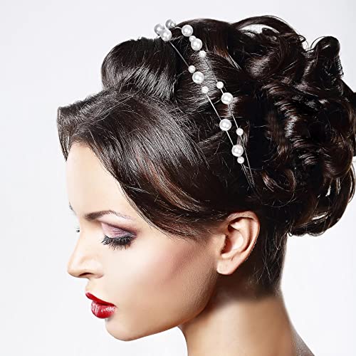 _ Dvostruka kruna traka za glavu svadbena zabava Pribor za kosu poklon za žene djevojka