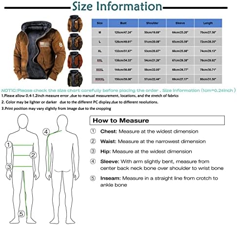 ADSSDQ muška jakna, slatki pulover muškarci s dugim rukavima Prevelika je prevelika jakna s kapuljačom fit debeli udobnost zip7
