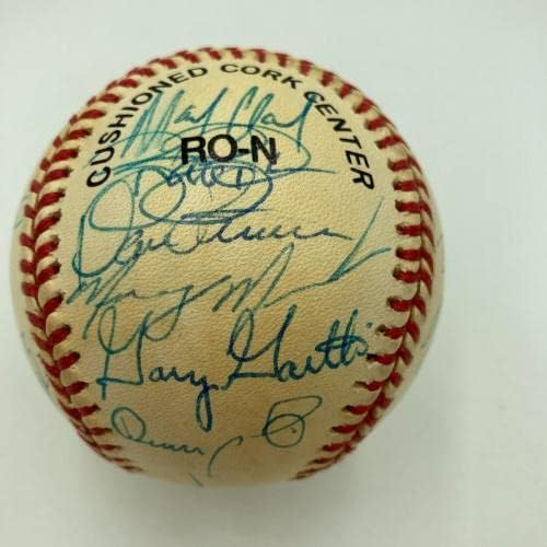 1998. Chicago Cubs tim potpisao bejzbol Sammy Sosa 66 sezona domaće trke JSA CoA - Autografirani bejzbol