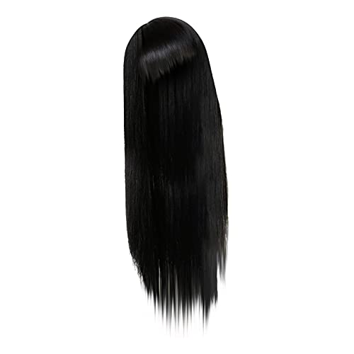 Prirodna vlakna za kosu ravna kosa termo perika Crna duga perika _ dizajnerski proizvodi za kosu