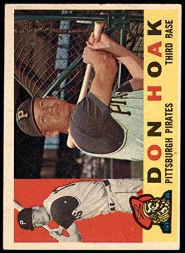 1960. Topps 373 Don Hoak Pittsburgh Pirates Ex Pirates