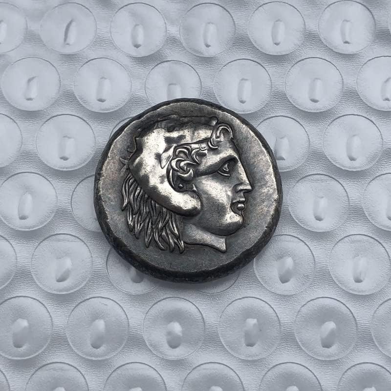 Grčke kovanice mesing srebrni antikni zanat inozemni komemorativni novčići nepravilna veličina tipa 7