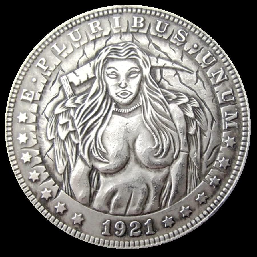 Silver Dollar Wanderer Coin Us Morgan Dollar Strani kopija Komemorativni novčić 59