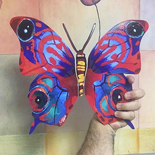 Prekrasna ljepota i briga Mira Butterfly Suvremena aluminijska umjetnička skulptura Davida Gersteina