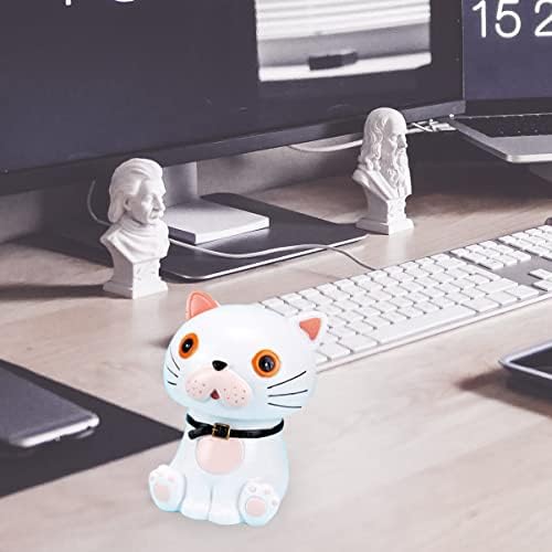 Veemoon dekor za dom stol Topper mačka mačka Bobblehead Autoard ploča Cat Figurice Figurice Animal Plesajući igračke mačka mačića životinjska