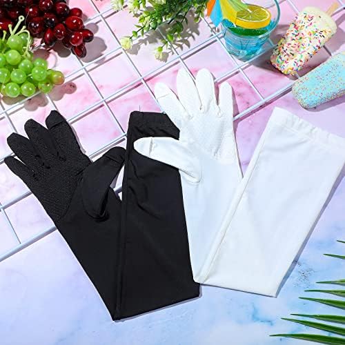 2 para UV dugačke sunčeve rukavice ženske rukavice za sunčanje za sunčanje bez klizanja punog prsta zaštitne ruke za sunce za sport