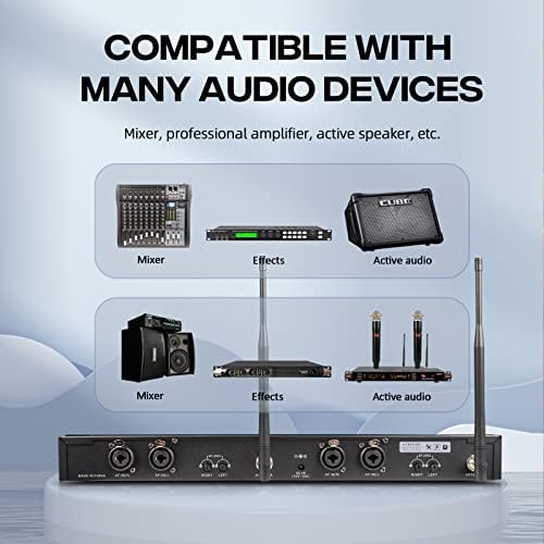 G5000 G5000 UHF bežični monitor sustava 2 kanala 4 BodyPacks Monitoring sa slušalicama za pozornicu, studio, crkvu, bend, nosač stalka