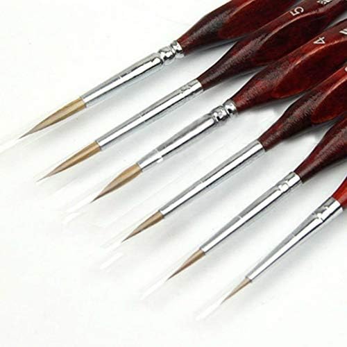 Jahh Slikanje olovke sa 6 komada finih četkica za boje - detaljni set četkica za boje - za ACR