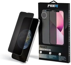 FEEX zaštitnik zaslona za zaštitu privatnosti dizajniran za iPhone 14 Pro s mrežom za protivničke slušalice, prijateljski raspoložen,