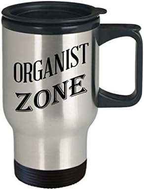 Crkveni orguljari kava Putovanje šalica najbolje smiješna jedinstvena čaša čaša savršena ideja za muškarce Organist Zone