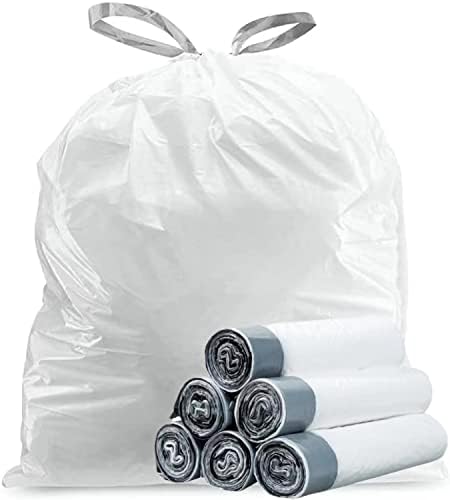 Jiayiz 4 galone vrećice za smeće ， 150 brojanja vreća za smeće debele vreće za smeće za ured, dom, kupaonicu, kantu za otpad u spavaćoj
