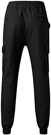 Saxigol 2023 Multi Pocket Mens Cargo hlače modno izvlačenje redoviti kombinezoni Novi casual labavi kućni rad hlača