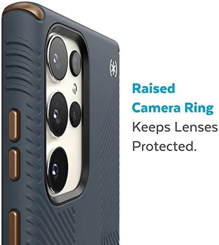 Speck Products Presidio 2 futrola za hvatanje odgovara Samsung Galaxy S23 Ultra, ugljen siva/hladna brončana/bijela