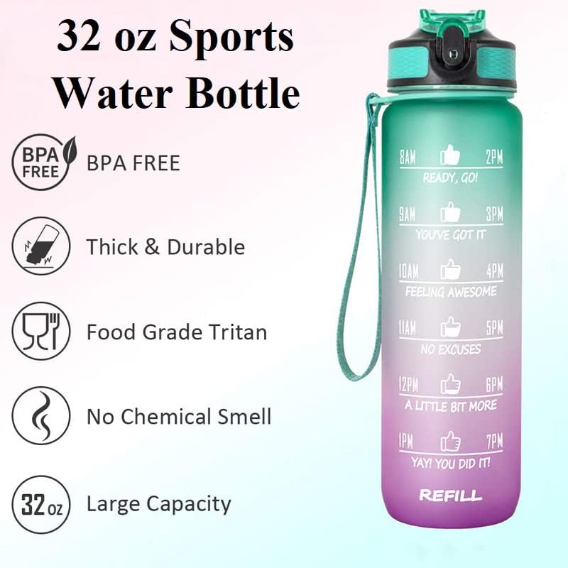 Tonzack Water Cup, Ljetna plastična šalica velikog kapaciteta, Sportska šalica za vodu i muške šalice za vodu Student prijenosni svemirski