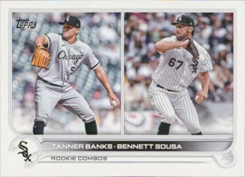 2022 Topps UPDATE US146 Bennett Sousa/Tanner Banks RC White Sox Baseball MLB