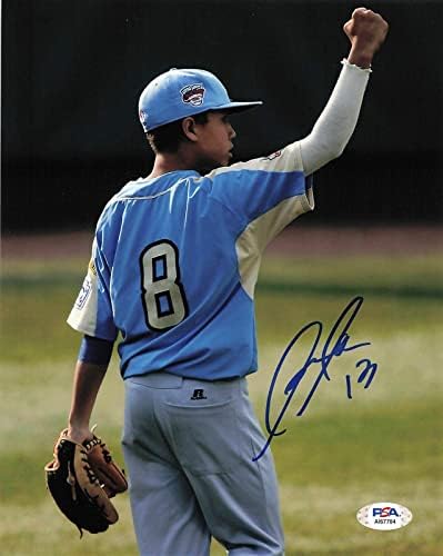 Iolana Akau potpisala 8x10 Photo PSA/DNA Oakland Athletics Autographd - Autographd MLB fotografije