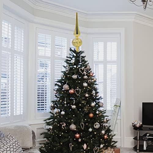 U blizini stabla gornja zvijezda plastična elektroplena obojena rekviziti božićni zanat božićno drvce gornje ukrašavanje tkanine za