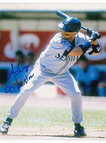 Joey Cora Seattle Mariners 1997 All Star Action potpisano 8x10 - Autografirane MLB fotografije