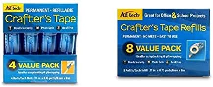 Adtech Crafters Tape 4pk & Repll
