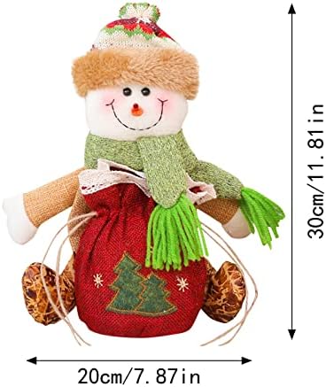 Božićni ukras torba za zimske praznike crtana torba kreativna torba božićno drvce ukrasna torba poklon bomboni uoči skladištenja Božićna