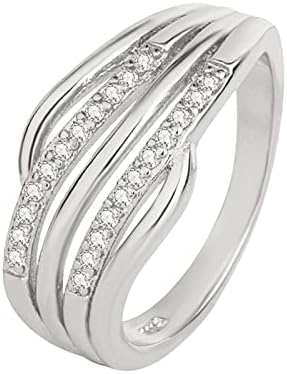 2023. Nova podesiva ženska nakit Elegantni dragulj ljubavni prsten ukrasi za zabavu ukrasi muški modni prstenovi