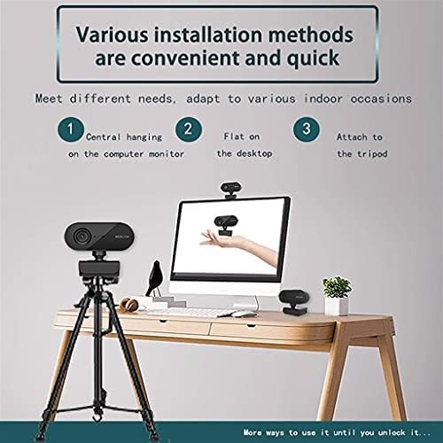 Kamera od 1080 do 1080 do mini računalo PC kamera s rotirajućim kamerama za prijenos uživo, videopozive, konferencije