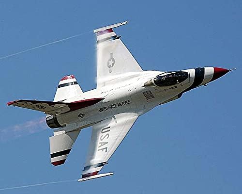 Thunderbirds F-16 velika brzina prolaza 11x14 Silver Halonide Photo Print