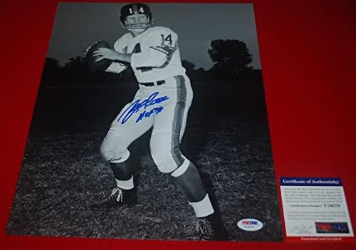 Ya Tittle New York Giants potpisali su 11x14 Foto PSA/DNA CoA Y19279 - Autografirane NFL fotografije