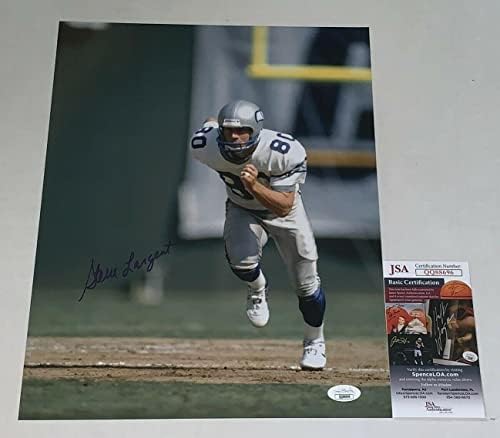 Steve Largent potpisao Seattle Seahawks 11x14 Fotografija autografa JSA - Autografirane NFL fotografije