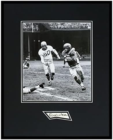 Doak Walker potpisan uokviren 16x20 zaslon fotografija JSA Lions SMU - Autografirane NFL fotografije