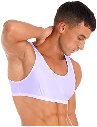 Loloda muški bez rukava y leđa mišića pola usjeva tenk vrh fitness teretana za bodybuilding sportski grudnjak prsluk majice