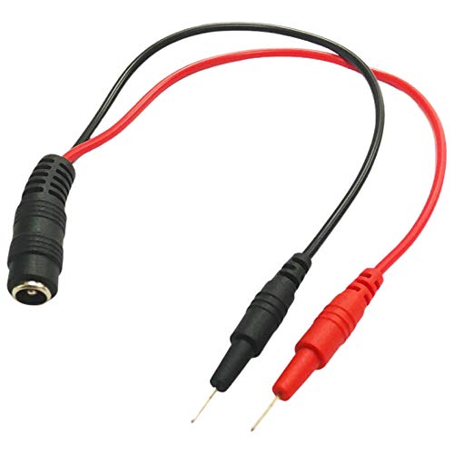 Zidni adapter za ispitivanje pin kabela, pretvara zidni adapter 2,1 mm središnji pozitivni izlaz za ispitivanje vodiča s igle Ex Electronix