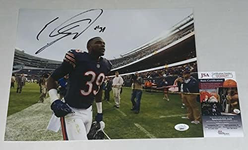 Eddie Jackson potpisao je Chicago Bears 11x14 Fotografirano autografije JSA - Autografirane NFL fotografije
