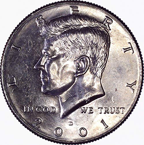 2001. d Kennedy pola dolara 50c o necirkuliranom