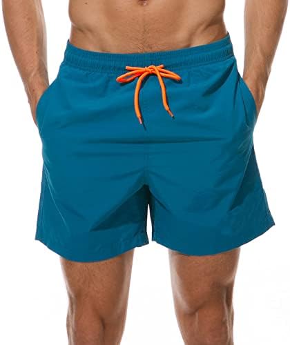 Muške plivačke tokove kratke brze suhe kratke hlače za plivanje s džepovima muški odjeća za plažu koja trči teretanu atletski trening