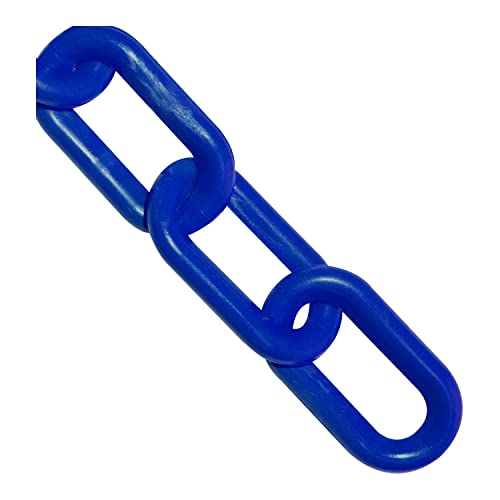 Plastični barijerni lanac je Al. ;, Plava, promjer veze 2 inča, duljina 100 stopa