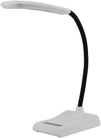 MARSLG 5-razina zamračivog dodirnog prekidača Flex Neck LED stolna svjetiljka 6 W, pakiranje od 10 svjetiljki, 2407WHX10