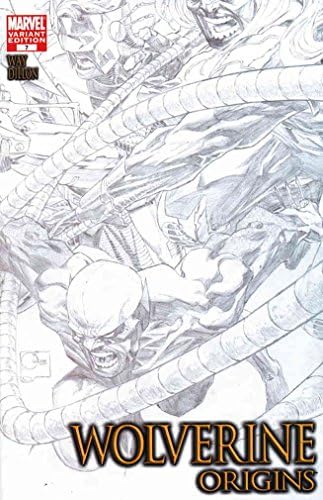 Wolverine: Origins 7A VF/NM; Marvel strip | Joe Quesada B&W varijanta